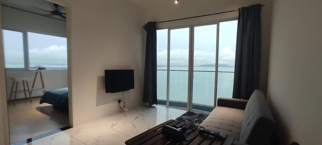 Infinite Seaview With Penang Bridge Suite With Sunrise Up To 11 Person Bayan Lepas 0*,