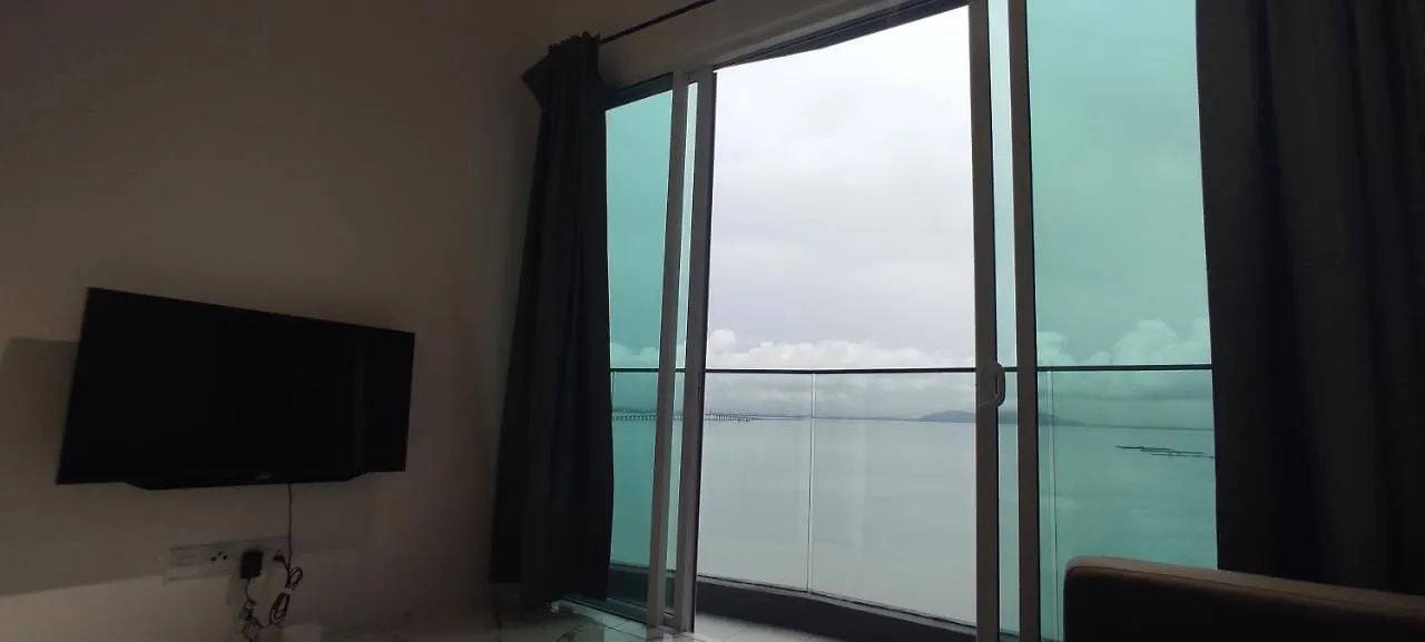 Holiday home Infinite Seaview With Penang Bridge Suite With Sunrise Up To 11 Person Bayan Lepas Malaysia