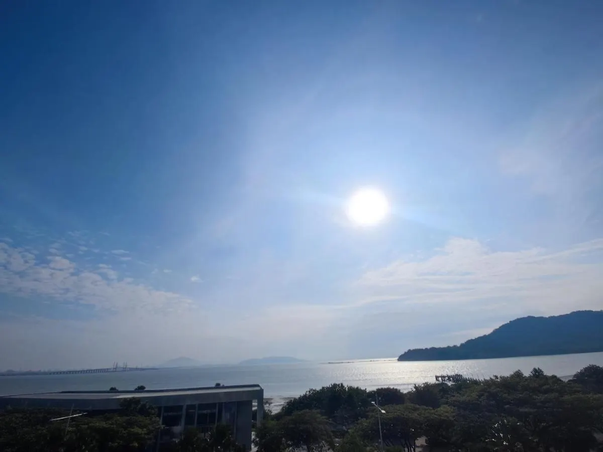 Infinite Seaview With Penang Bridge Suite With Sunrise Up To 11 Person Bayan Lepas 0*,