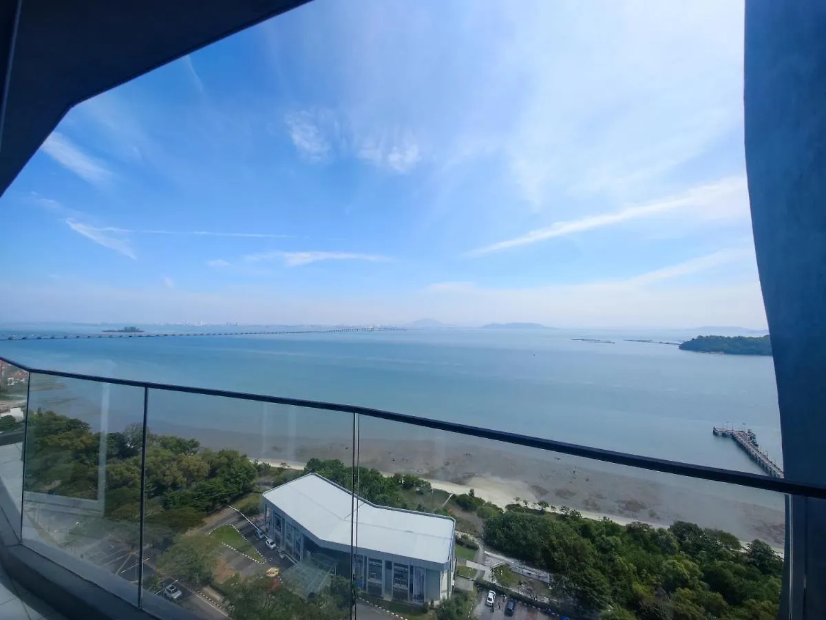 Infinite Seaview With Penang Bridge Suite With Sunrise Up To 11 Person Bayan Lepas