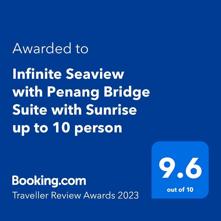 Infinite Seaview With Penang Bridge Suite With Sunrise Up To 11 Person Bayan Lepas 0*,